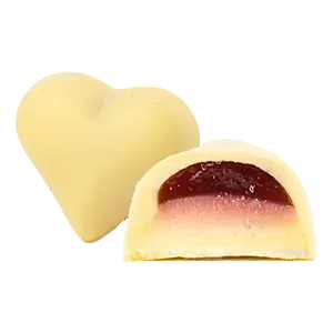 Ciocolată albă cu trandafir – bomboană de ciocolată artizanală Choco Toni