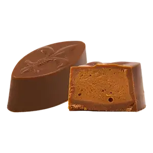 Ciocolată cu lapte și alune de pădure – bomboană de ciocolată artizanală Choco Toni