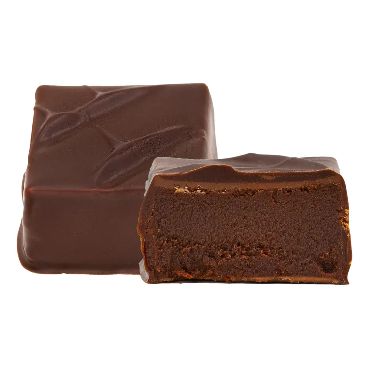 Ciocolată neagră cu portocale și busuioc – bomboană de ciocolată artizanală Choco Toni